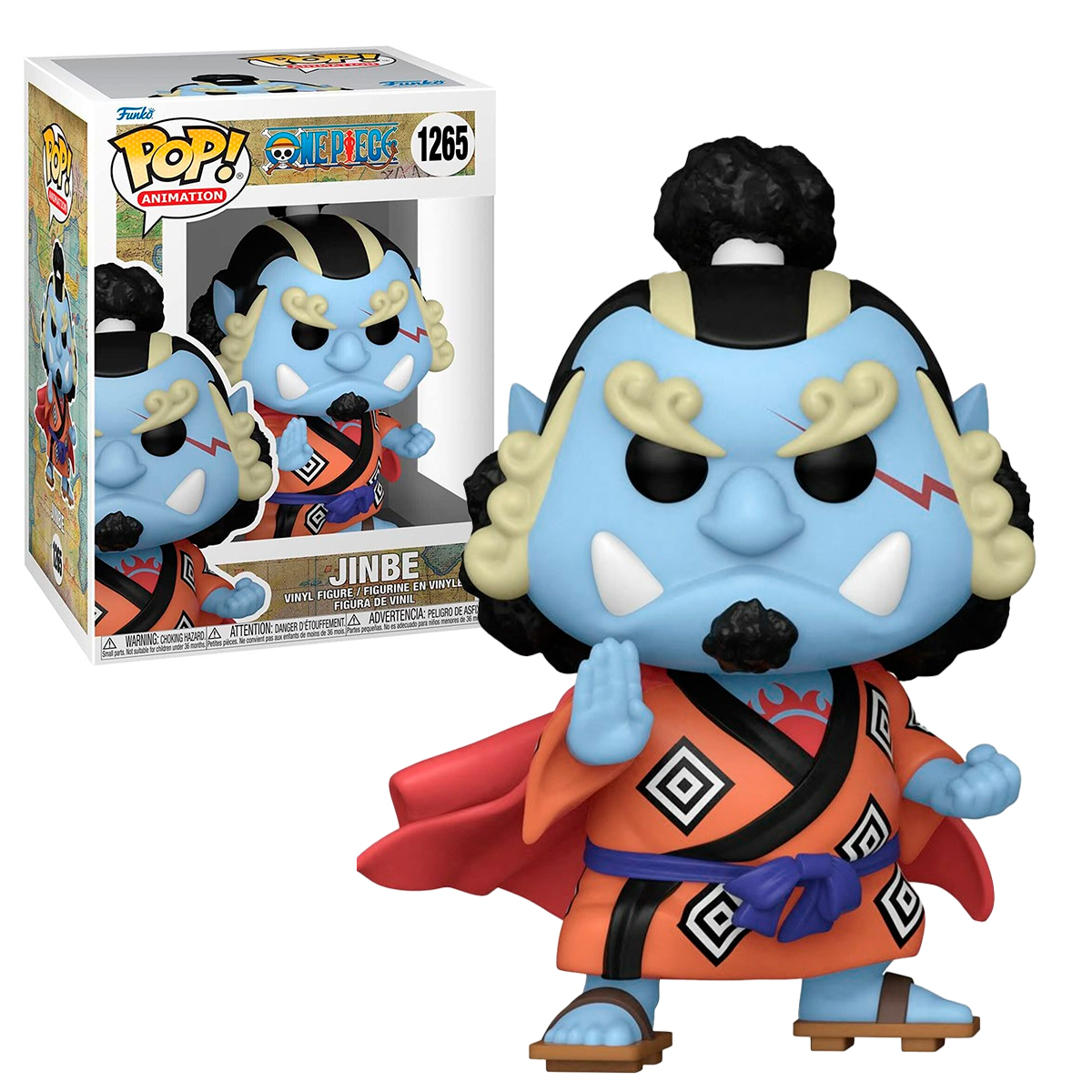 Foto 3 | Jinbe 1265 One Piece Anime Manga Funko Pop