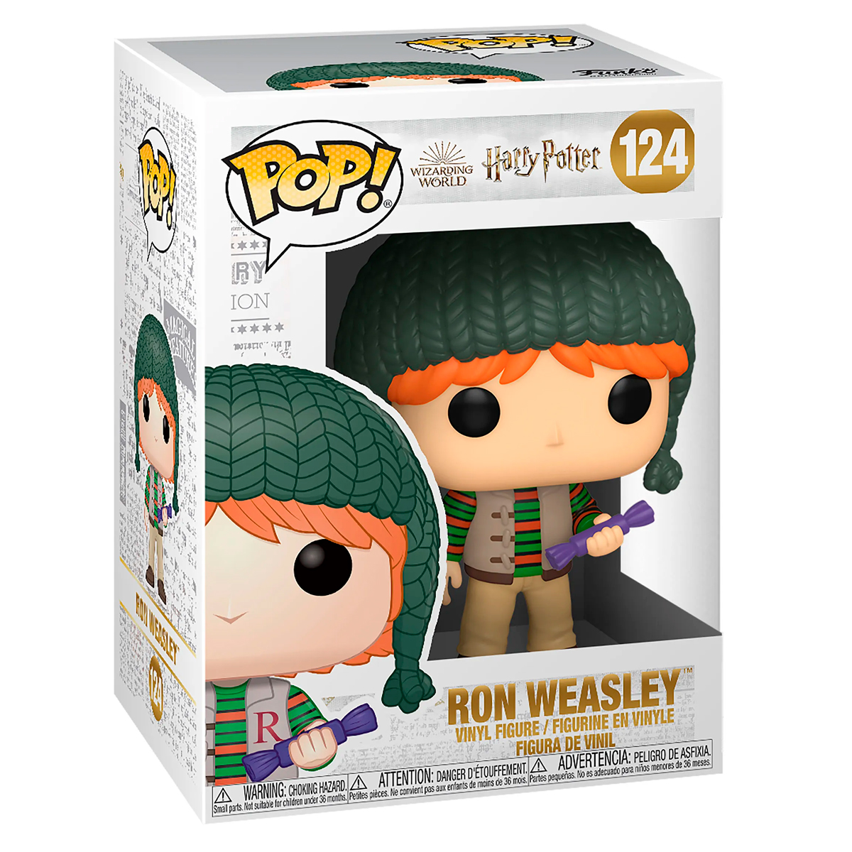 Foto 2 | Ron Weasley Harry Potter Navidad Wizarding World Funko Pop