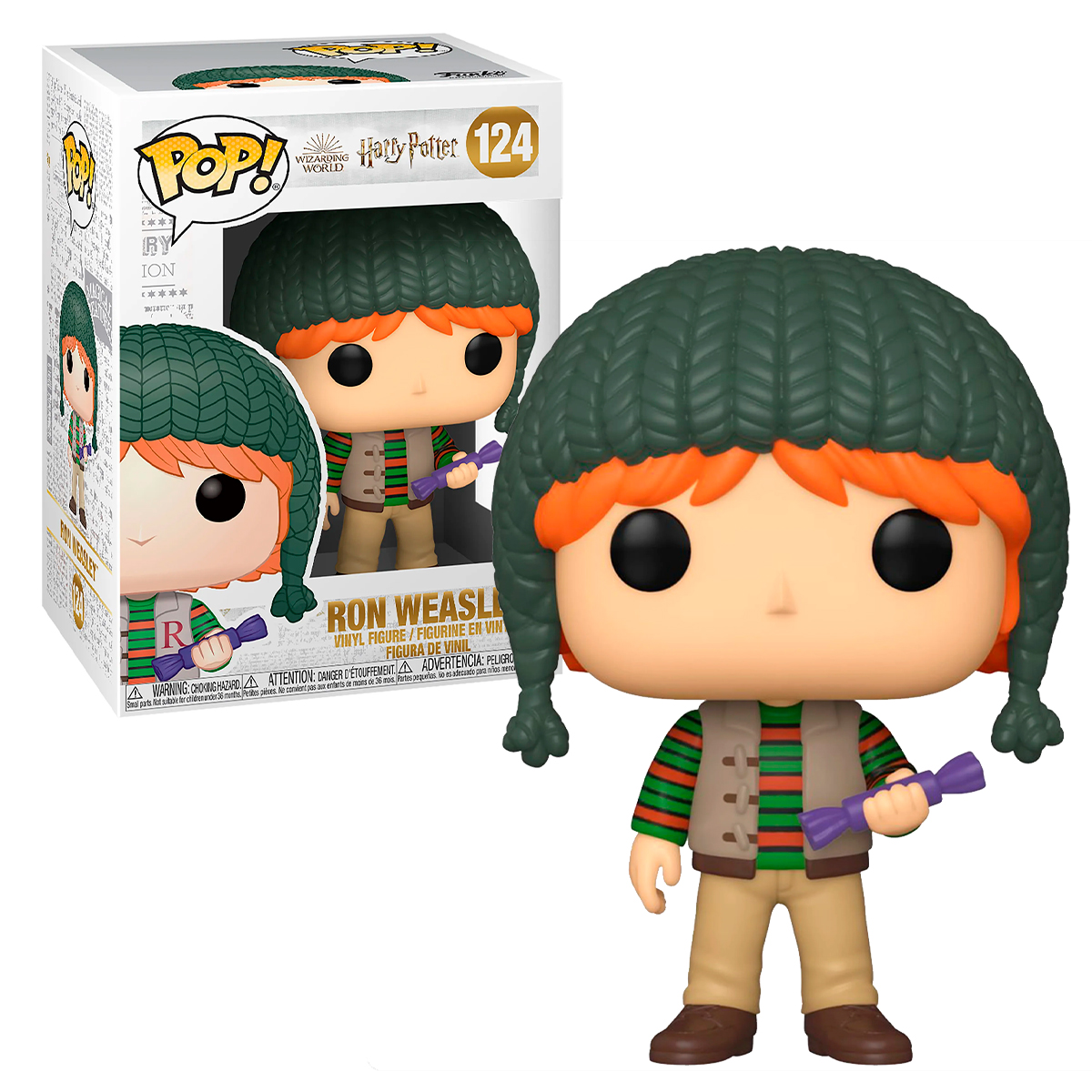 Foto 3 | Ron Weasley Harry Potter Navidad Wizarding World Funko Pop