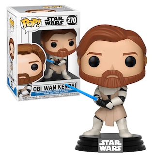 Foto 3 | Obi Wan Kenobi 270 Star Wars Película Animada Funko Pop