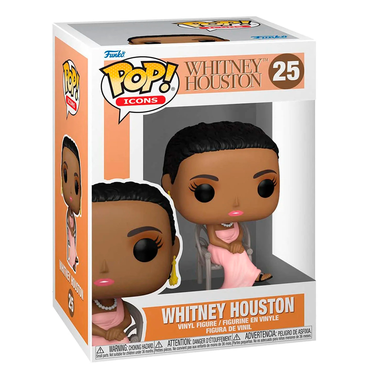 Foto 3 pulgar | Whitney Houston 25 Album Debut Funko Pop Icons