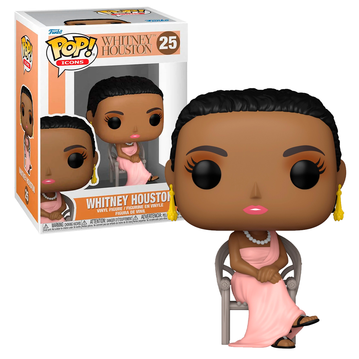 Foto 4 pulgar | Whitney Houston 25 Album Debut Funko Pop Icons