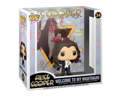 Foto 2 | Figura Funko Pop F-074 Albums: Welcome To My Nightmare Alice Cooper 34