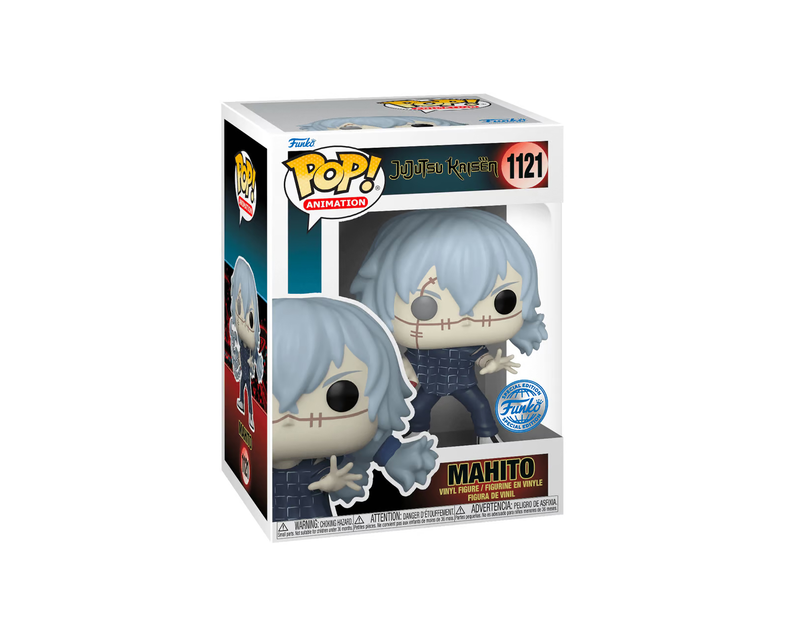 Foto 3 pulgar | Figura Funko Pop F-088 Animation: Jujutsu Kaisen Mahito 1121