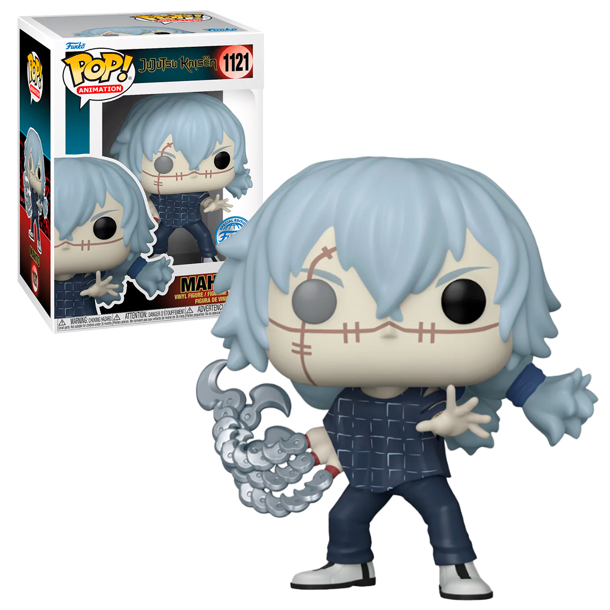 Foto 4 pulgar | Figura Funko Pop F-088 Animation: Jujutsu Kaisen Mahito 1121