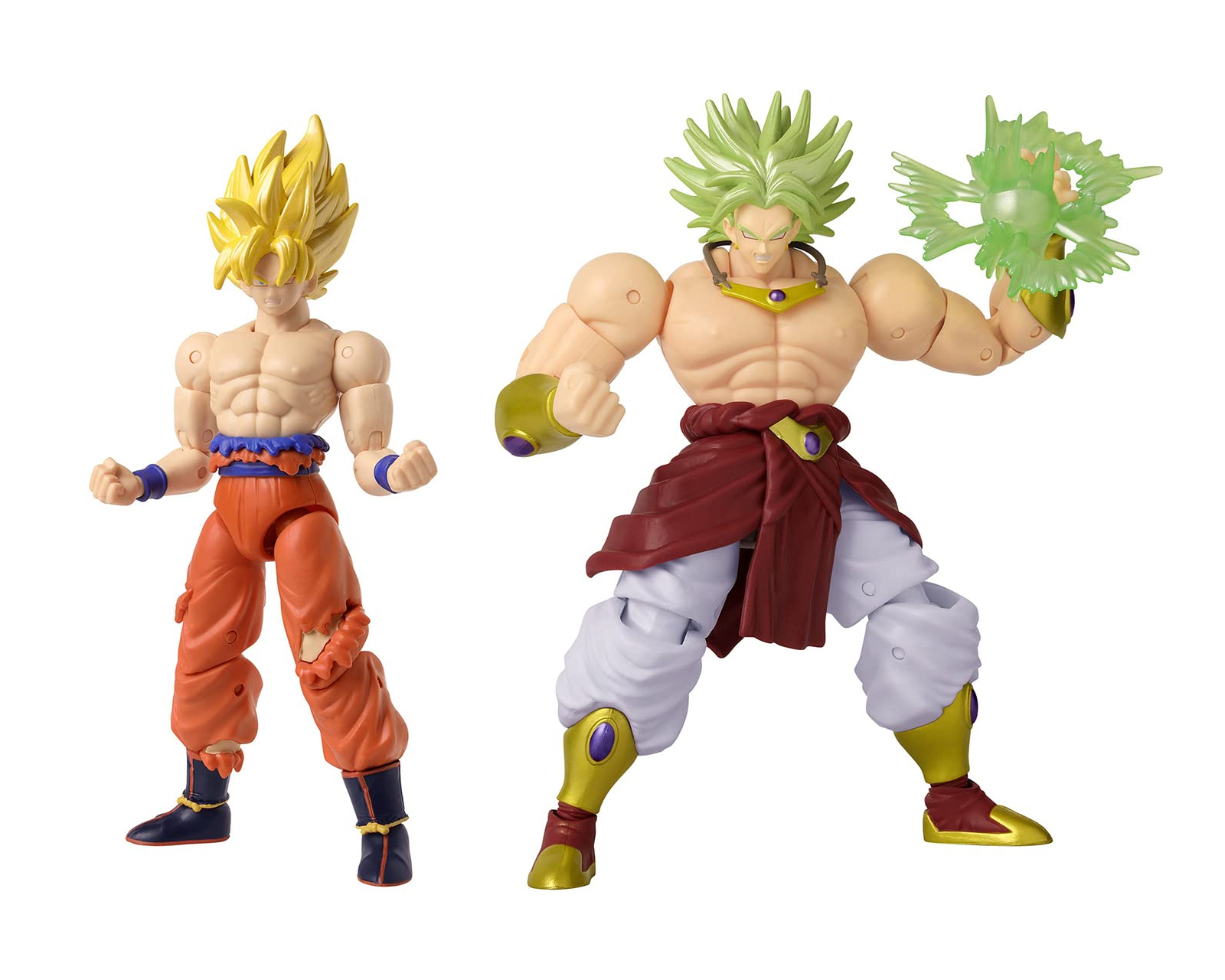 Foto 2 pulgar | Figuras Bandai F-062 Dragon Stars Dragon Ball Super Saiyan Goku Vs Broly