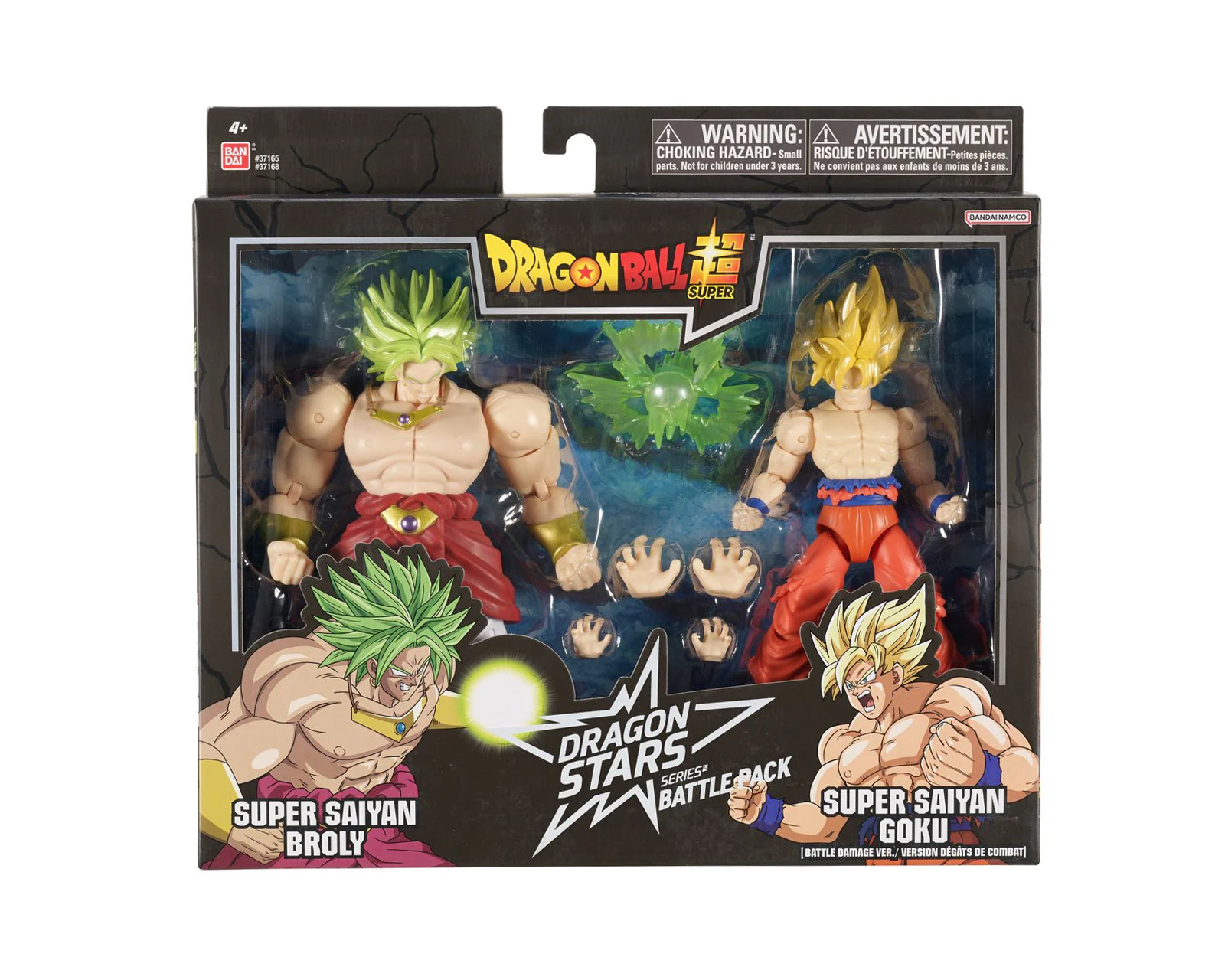 Foto 3 pulgar | Figuras Bandai F-062 Dragon Stars Dragon Ball Super Saiyan Goku Vs Broly