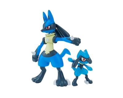 Foto 1 | Figura Bandai F-075 Hobby Gunpla Model Kit: Pokemon Riolu y Lucario