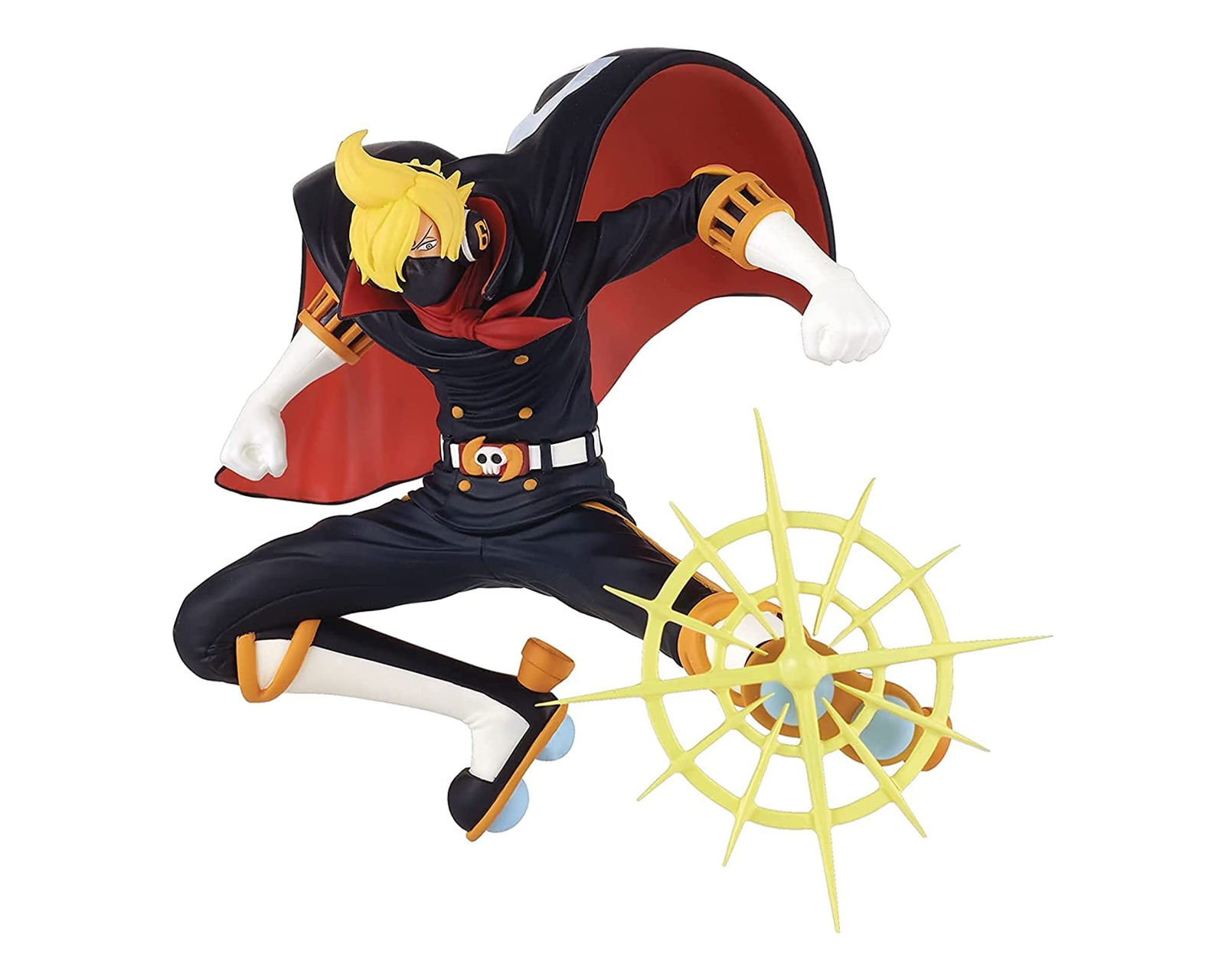 Foto 2 pulgar | Figura Banpresto F-077 Battle Record: One Piece Sanji Osoba Mask