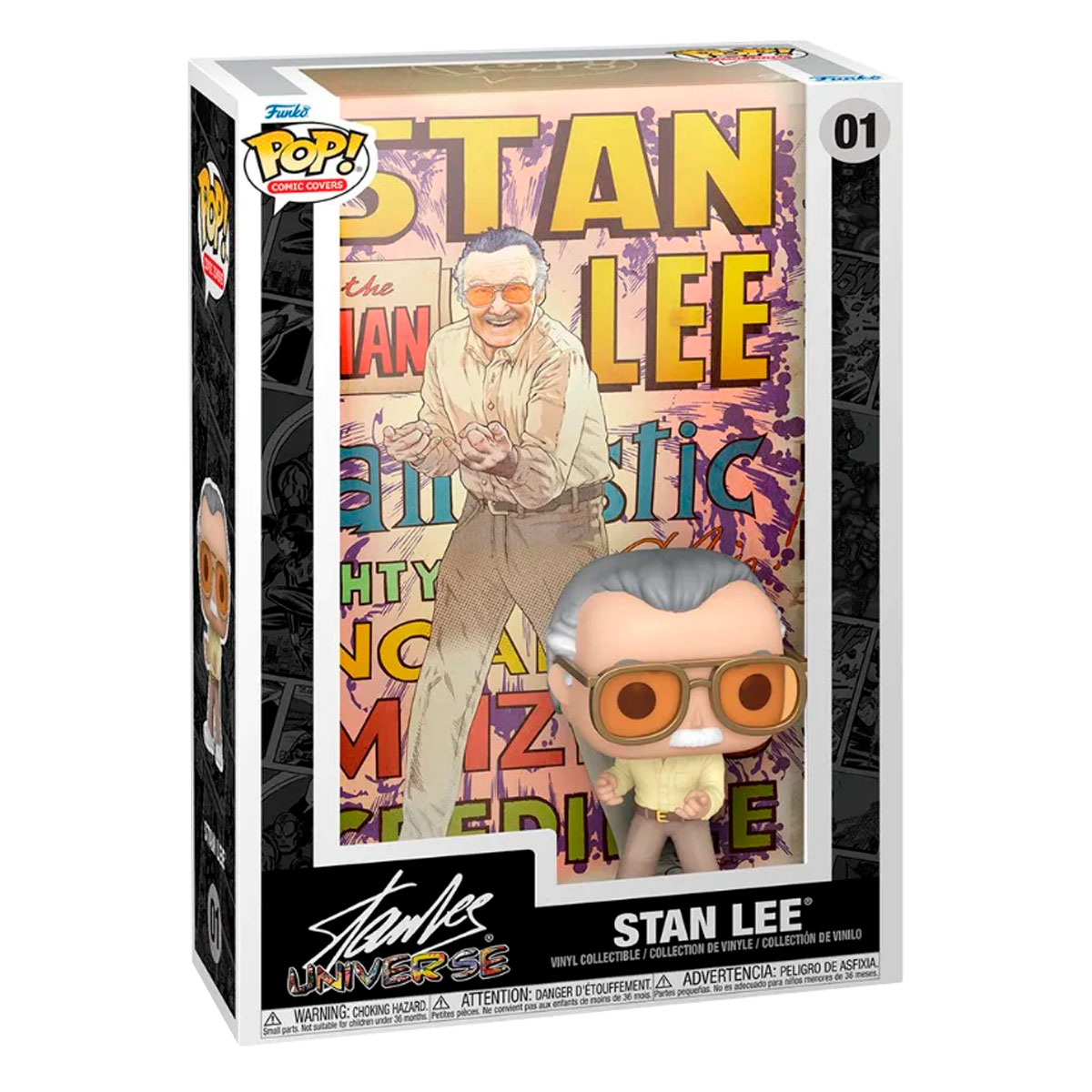 Foto 2 pulgar | Funko Pop Stan Lee 01 Comic Cover Stanlee Universe