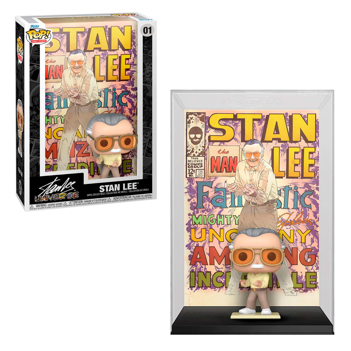 Foto 4 pulgar | Funko Pop Stan Lee 01 Comic Cover Stanlee Universe