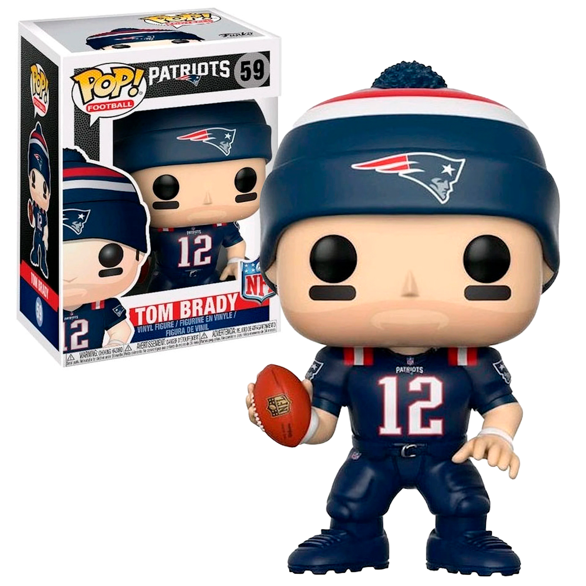 Foto 4 pulgar | Funko Tom Brady Patriots NFL