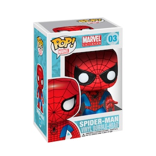 Foto 2 | Funko Pop Spider-Man Traje Clásico 03 Marvel Universe