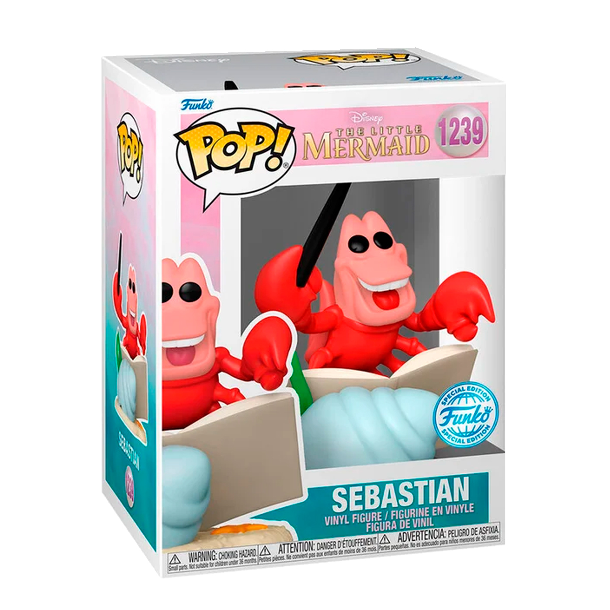 Foto 2 | Funko La Sirenita Sebastián