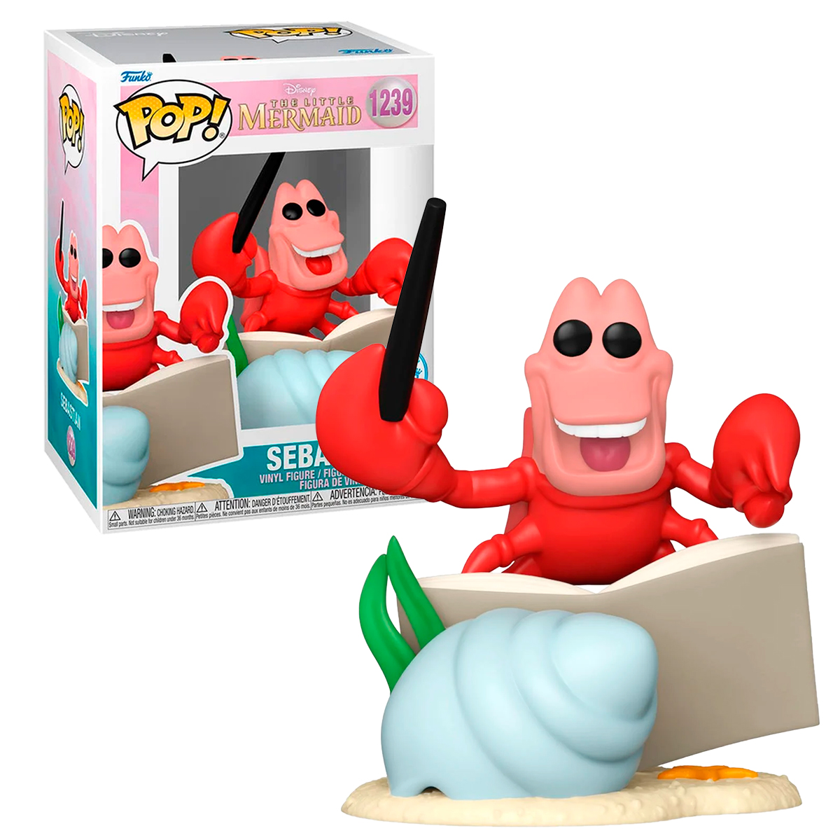 Foto 3 | Funko La Sirenita Sebastián
