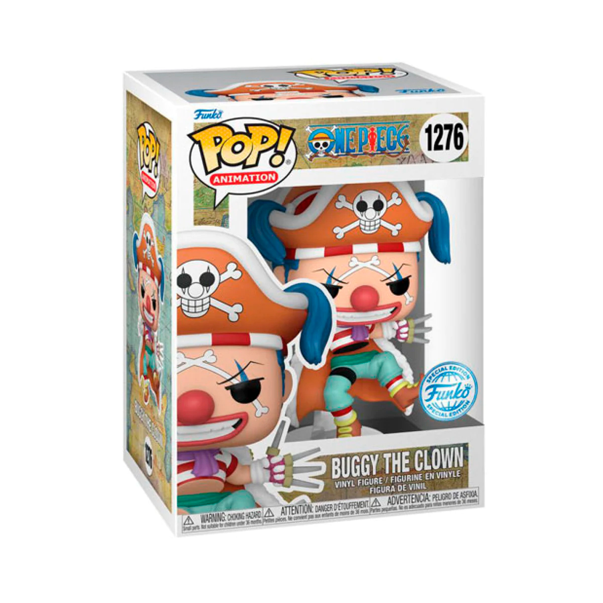 Foto 3 pulgar | Funko One Piece Buggy El Payaso