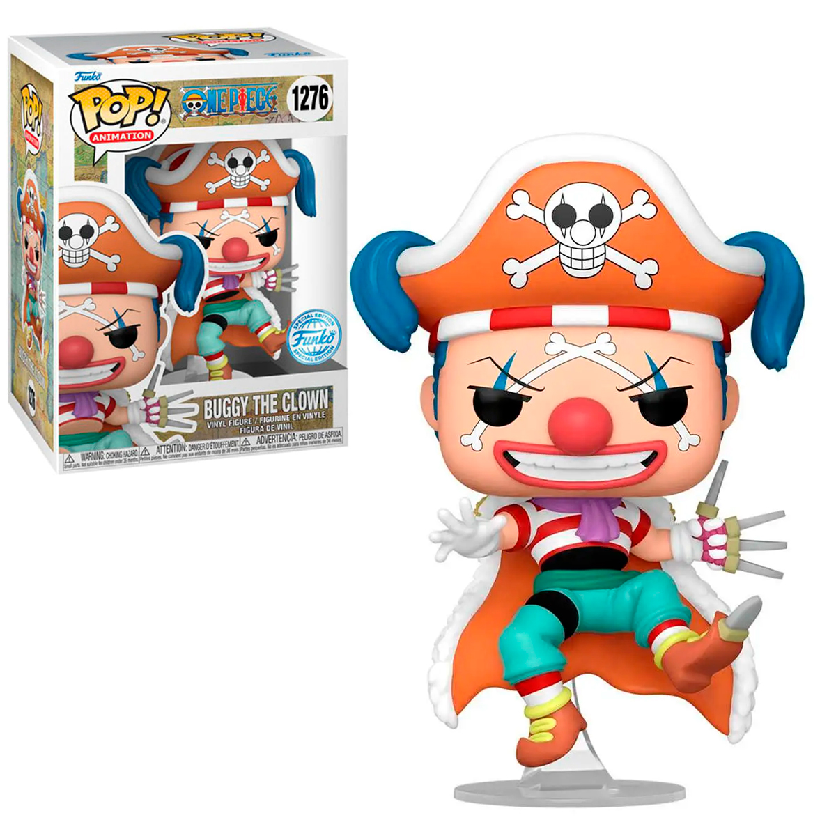 Foto 4 pulgar | Funko One Piece Buggy El Payaso