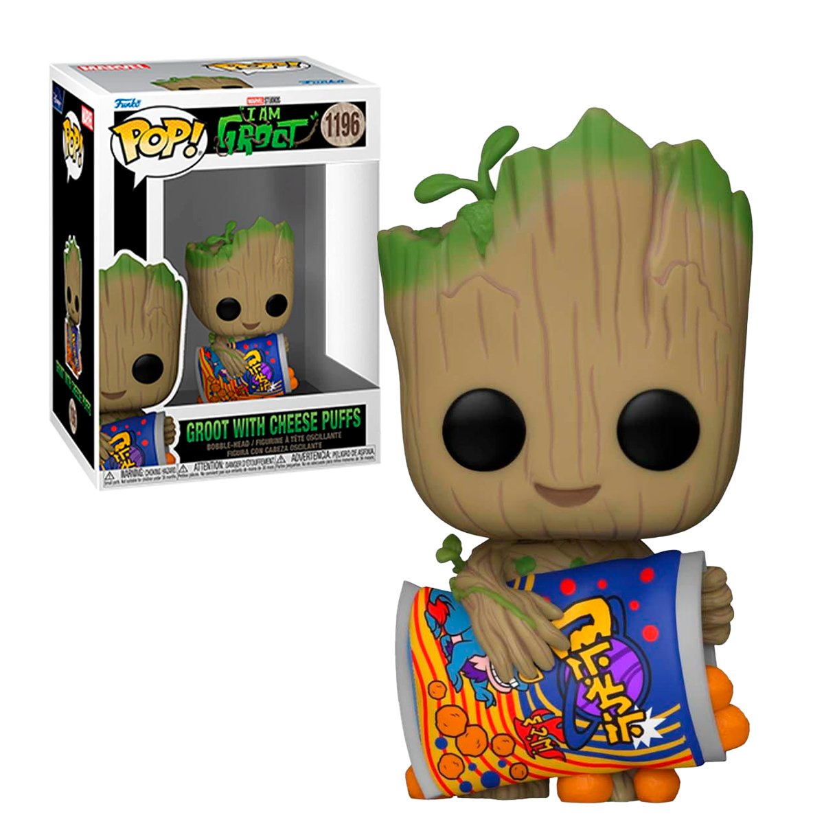 Foto 4 pulgar | Groot con Bolitas de Queso 1196 Funko Pop Yo Soy Groot