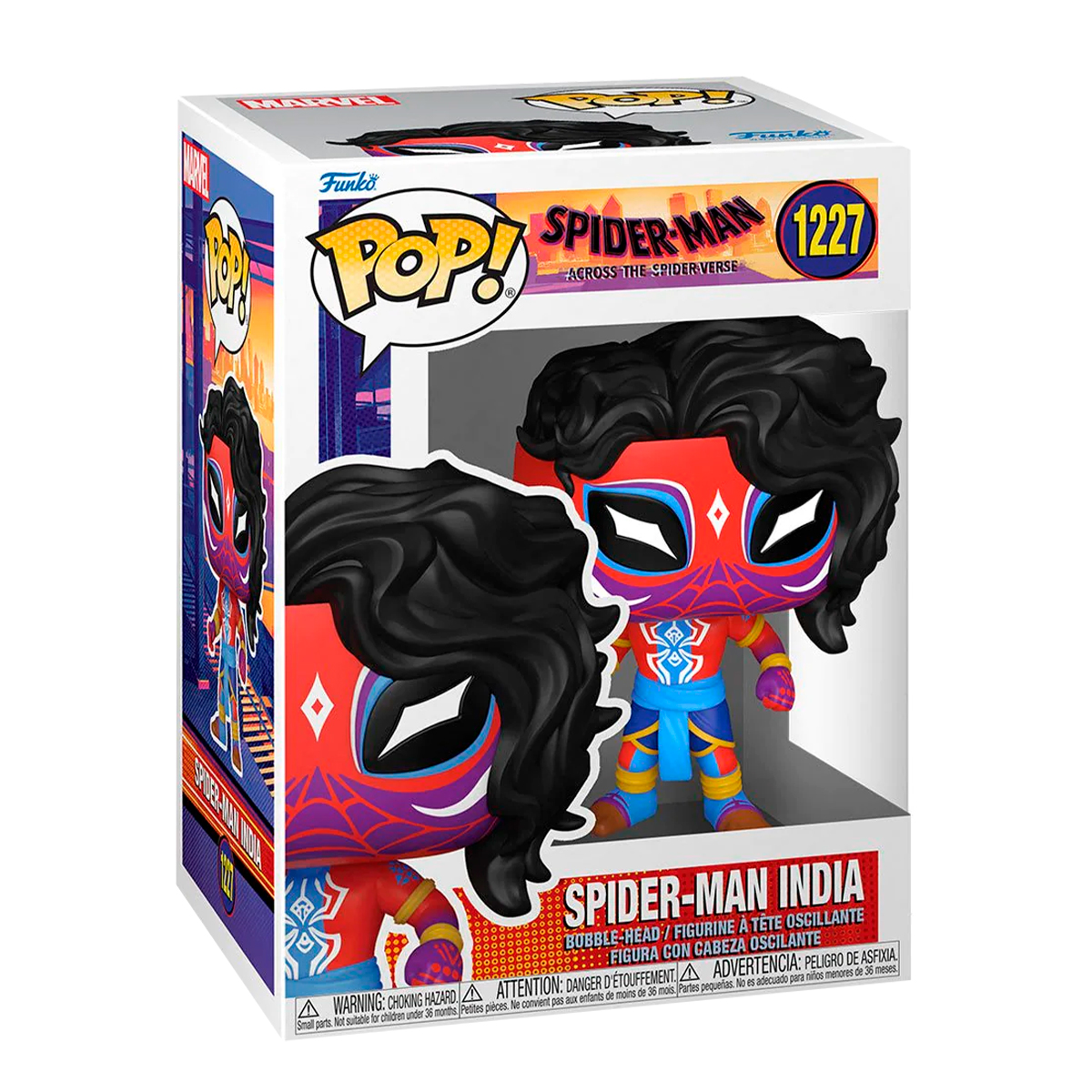 Foto 3 pulgar | Spider Man India 1227 Cruzando El Spiderverso Funko Pop