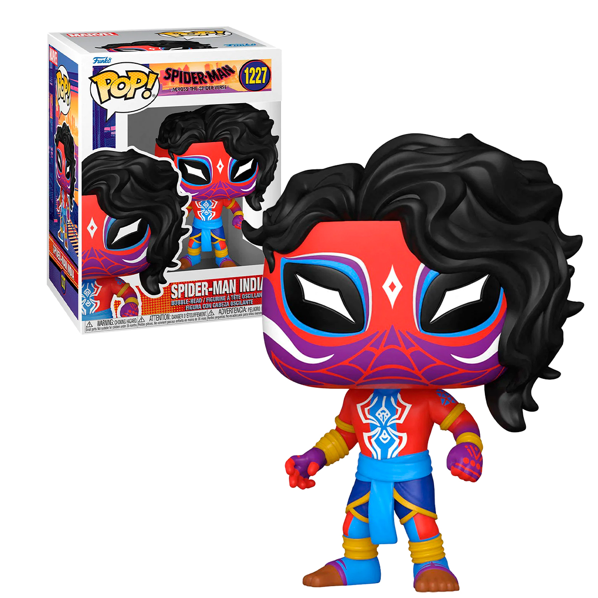 Foto 4 pulgar | Spider Man India 1227 Cruzando El Spiderverso Funko Pop