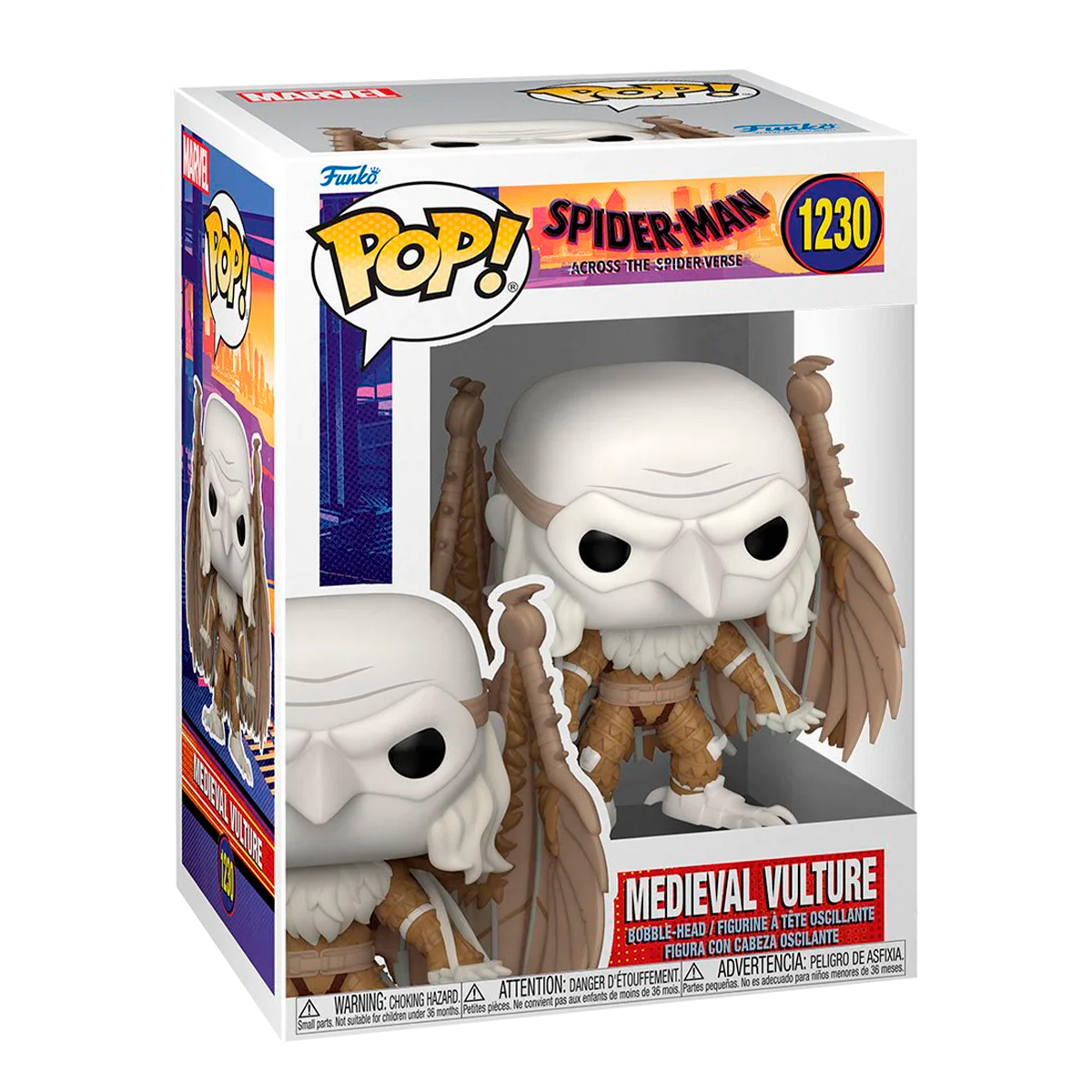 Foto 2 | Cuervo Medieval 1230 Spider Man Cruzando El Spiderverso Funko Pop