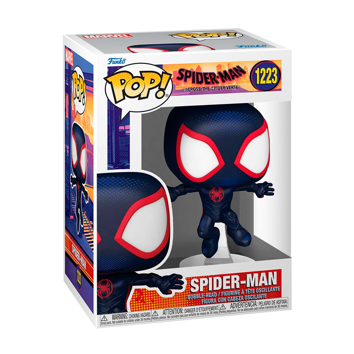 Foto 3 pulgar | Funko Pop Spider Man 1223 Cruzando El Spiderverse