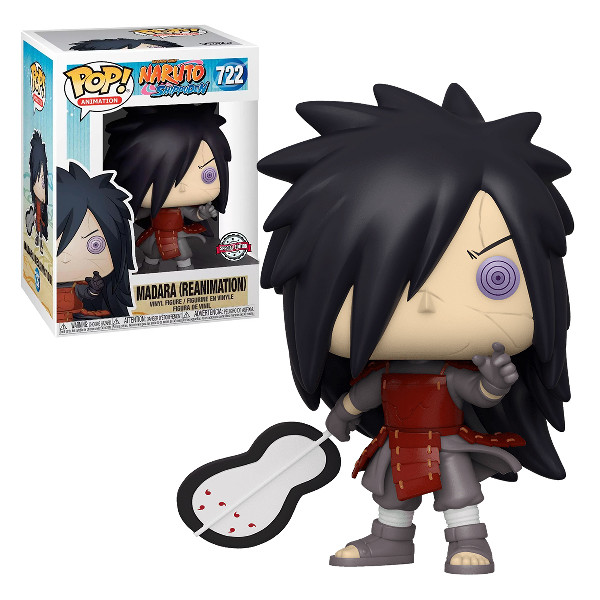 Foto 4 pulgar | Figura Funko Pop 722 Naruto Shippuden Madara Reanimado