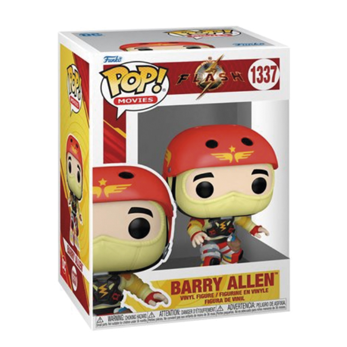 Foto 3 pulgar | Funko Pop Barry Allen Traje Prototipo 1337 Flash La Película Dc Comics