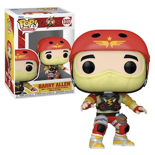 Foto 3 | Funko Pop Barry Allen Traje Prototipo 1337 Flash La Película Dc Comics