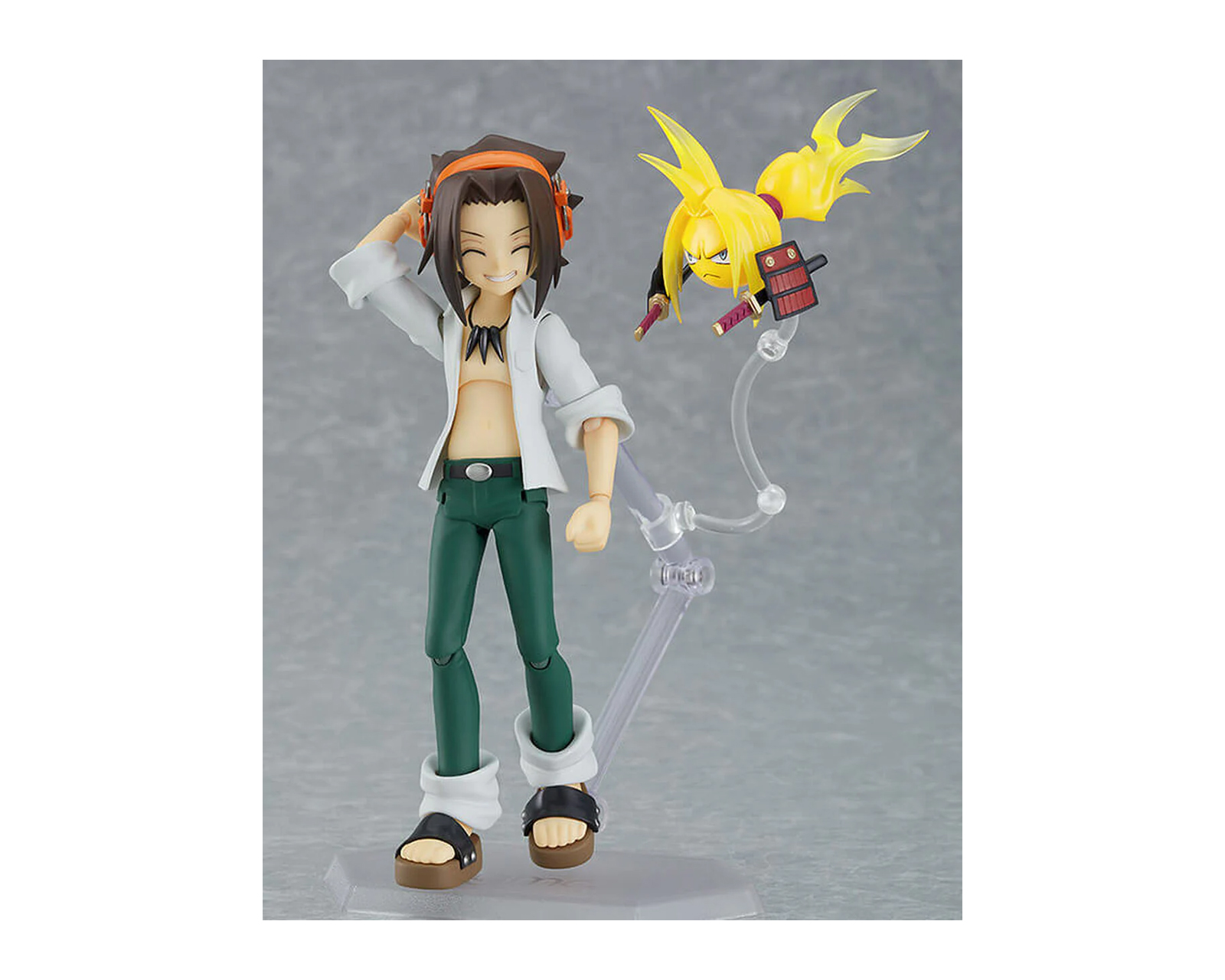 Foto 3 pulgar | Figura Max Factory F-0009 Figma: Shaman King Yoh Asakura