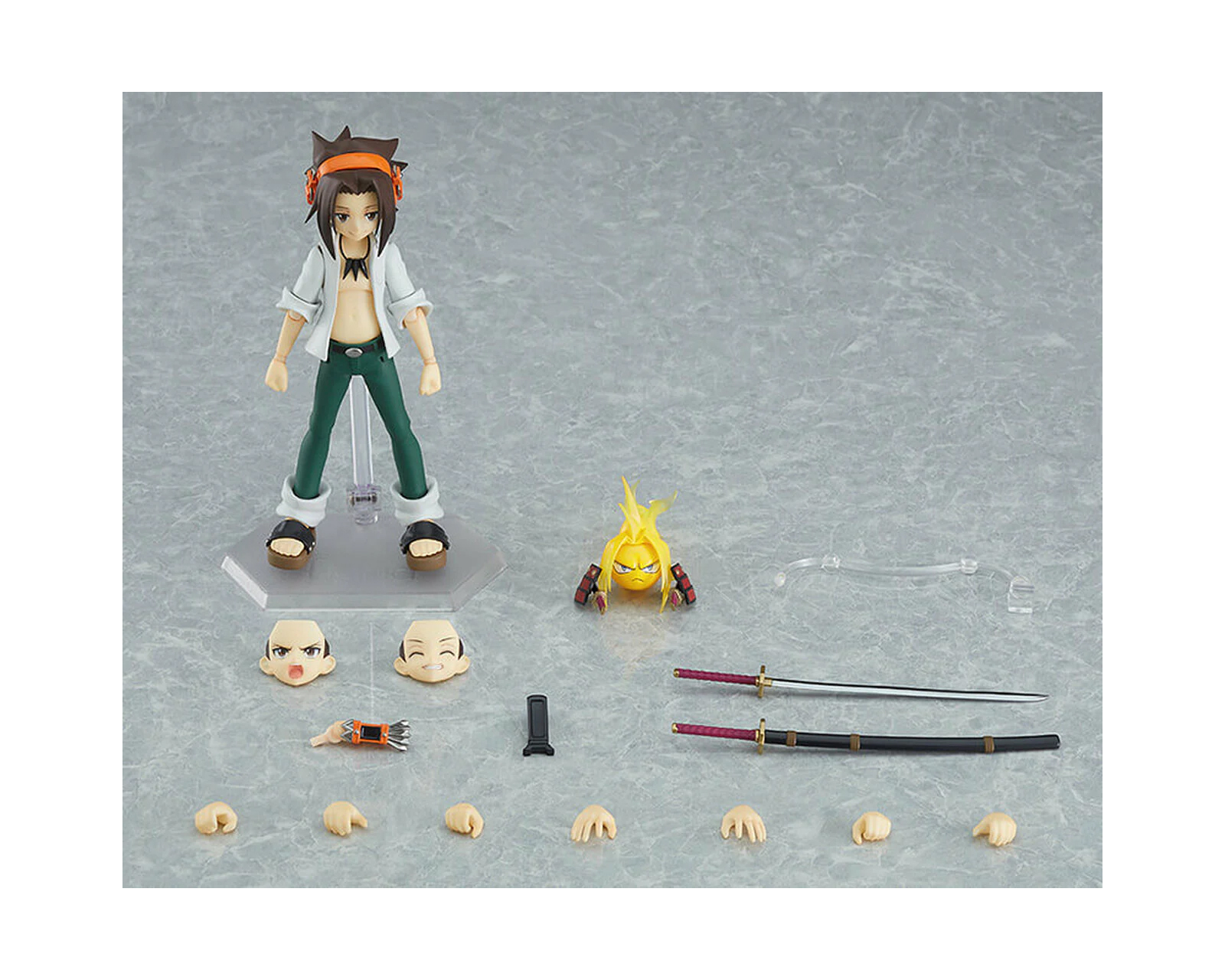Foto 5 pulgar | Figura Max Factory F-0009 Figma: Shaman King Yoh Asakura