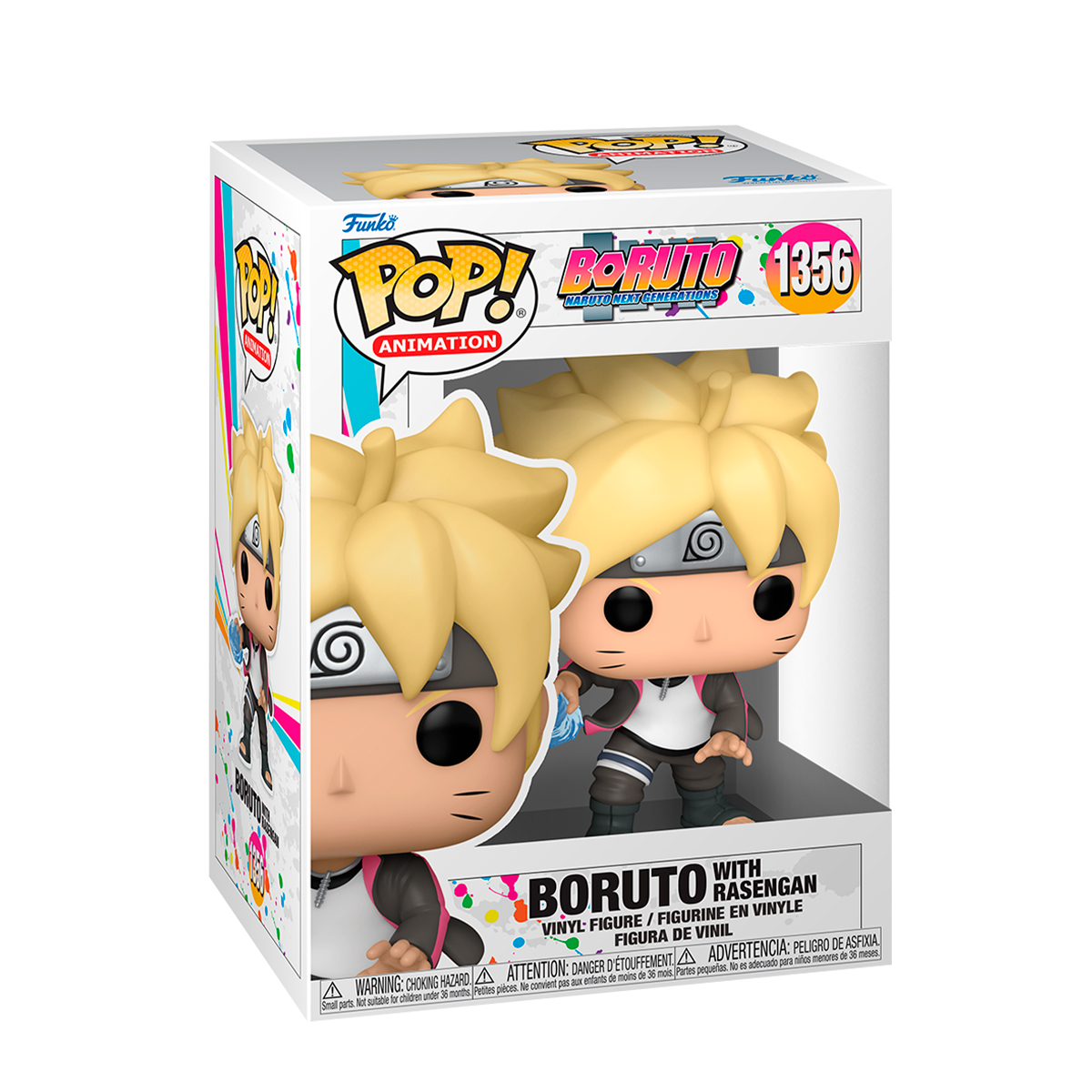 Foto 3 pulgar | Figura Funko Pop Boruto con Rasengan 1356 Naruto Siguiente Generacion Anime Manga