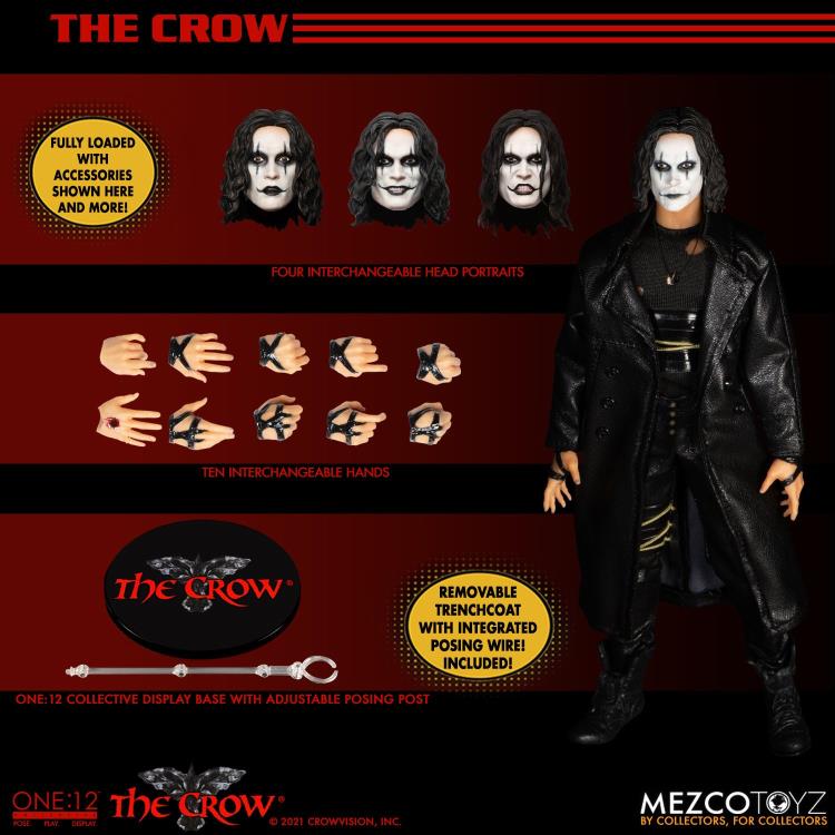 Foto 7 pulgar | The Crow One: 12 Mezco Toys El Cuervo