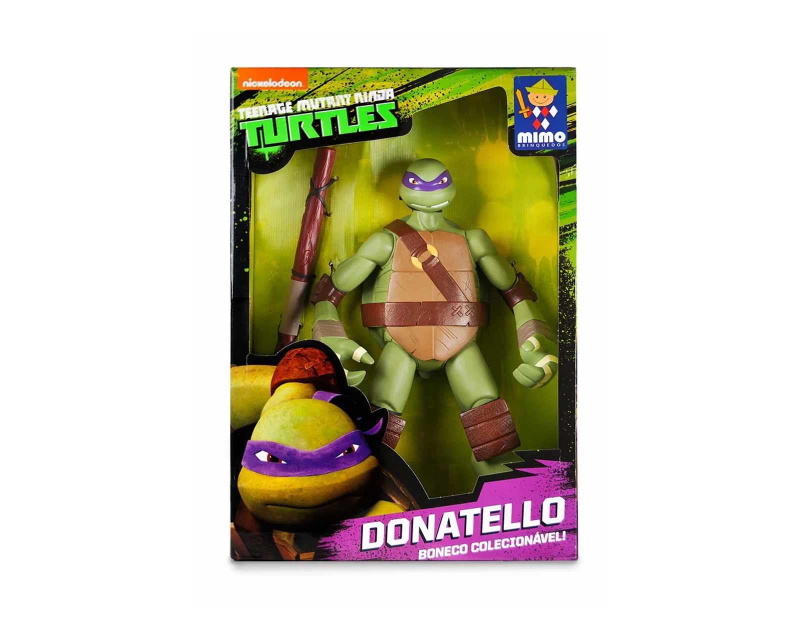 Foto 4 pulgar | Mimo Toys: Tmnt Tortugas Ninja - Donatello Figura De 56 Cm