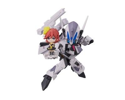Foto 1 | Figura Bandai F-0003 Tiny Session Vf-31f Messer Ihlefeld Kaname Buccaneer