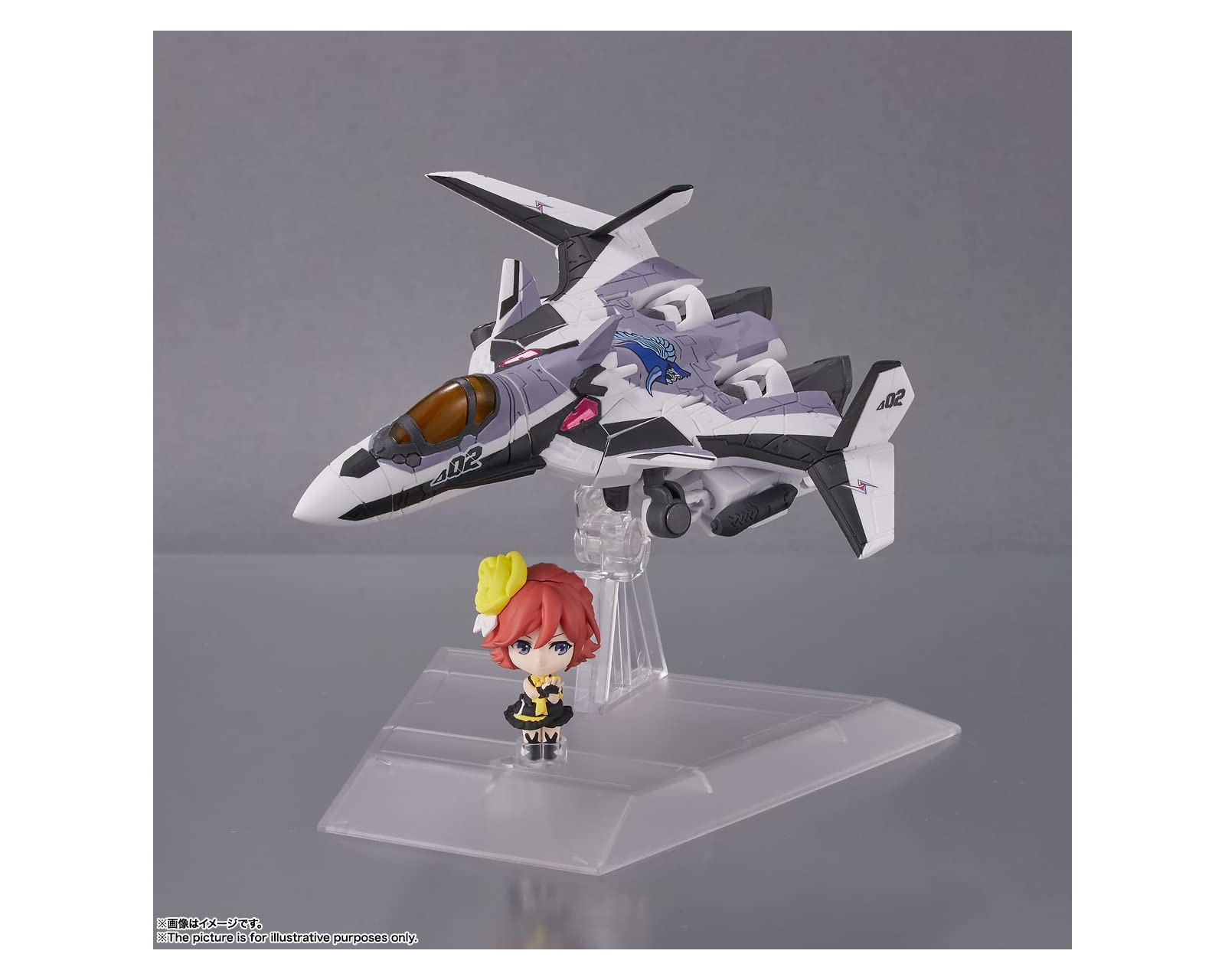 Foto 3 pulgar | Figura Bandai F-0003 Tiny Session Vf-31f Messer Ihlefeld Kaname Buccaneer