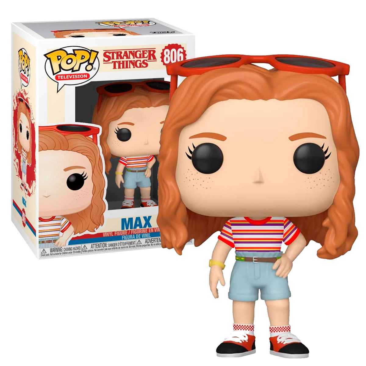 Foto 4 pulgar | Funko Pop Max 806 Stranger Things Serie Netflix