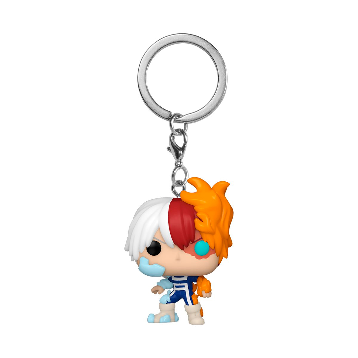 Llavero Funko Pop Keychain Shoto Todoroki Hielo y Fuego Glow My Hero Academia Anime