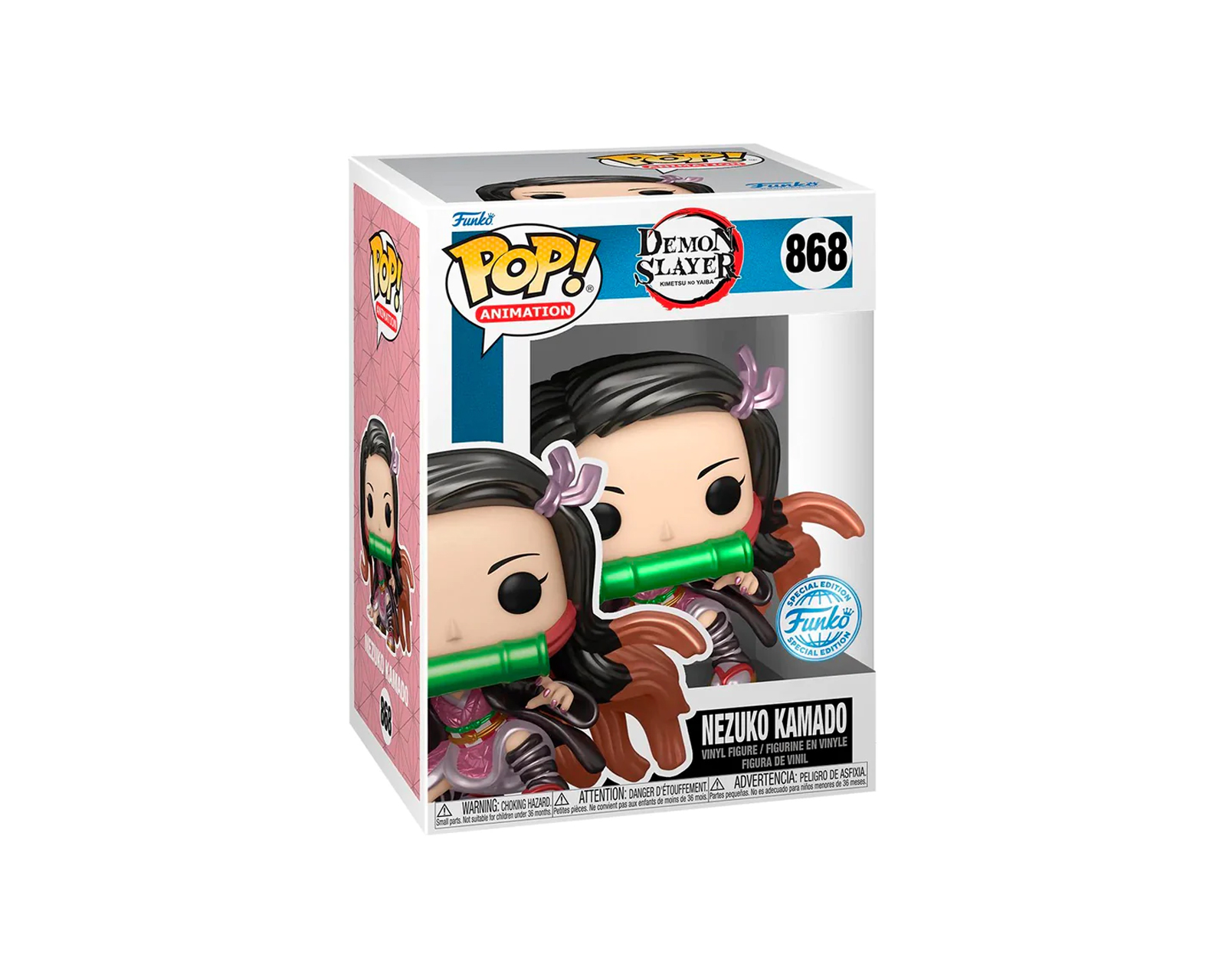 Foto 3 pulgar | Funko Pop: Demon Slayer Nezuko Kamado 1264 Special Edition