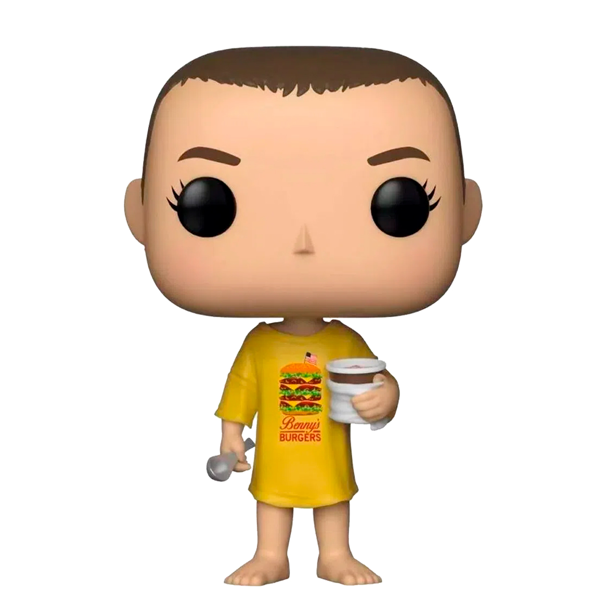 Eleven Burger T Shirt 718 Stranger Things Serie Netflix Funko Pop