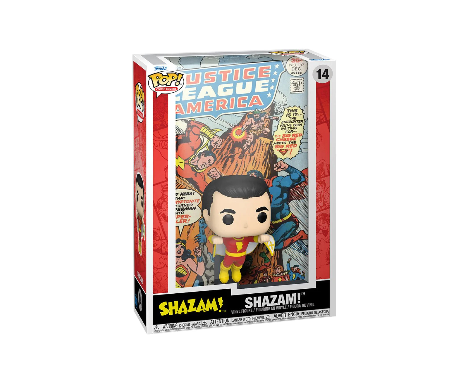 Foto 3 pulgar | Funko Pop Comic Cover: Dc Shazam 14