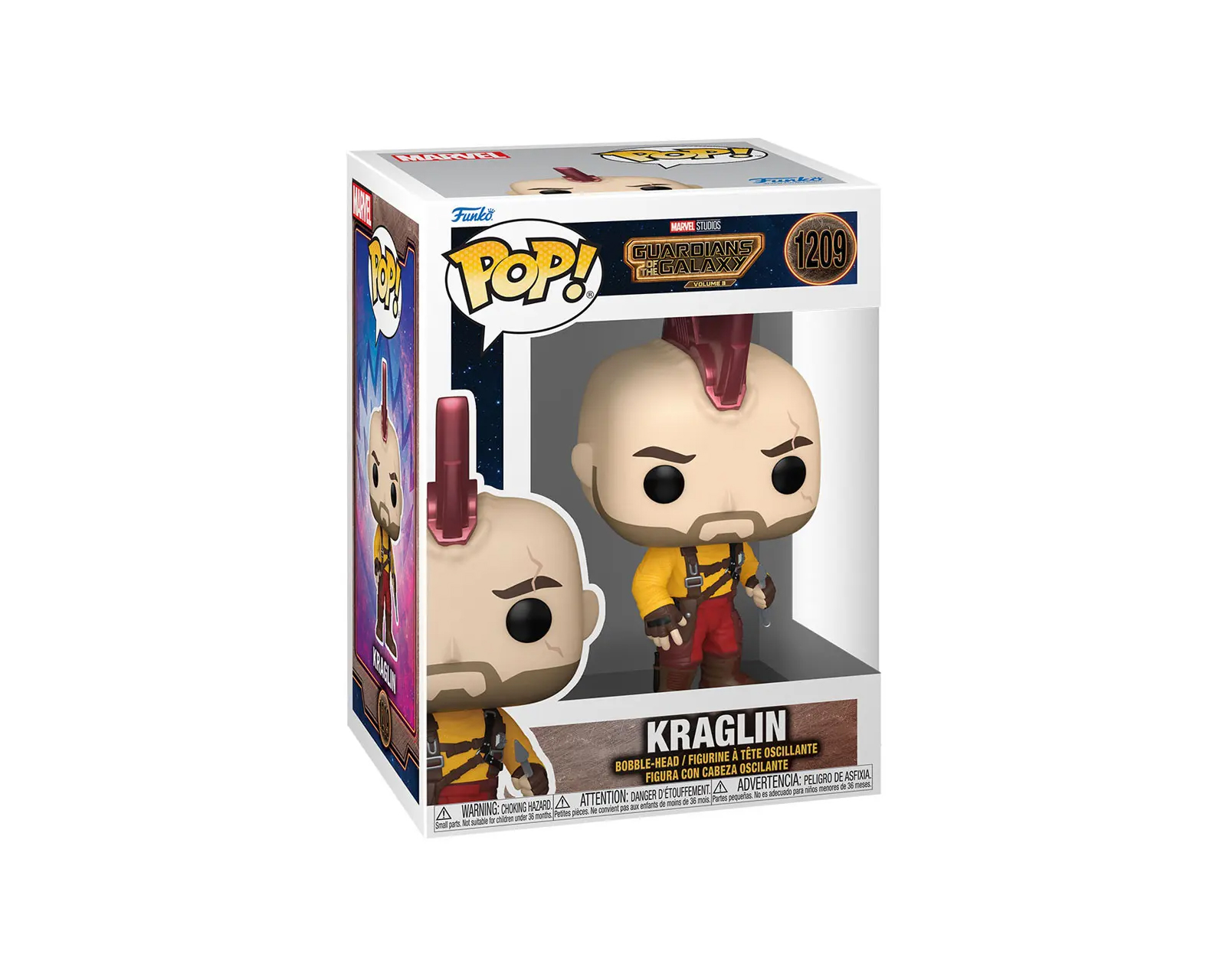 Foto 3 pulgar | Funko Pop Marvel: Guardians Of The Galaxy 3 Kraglin 1209