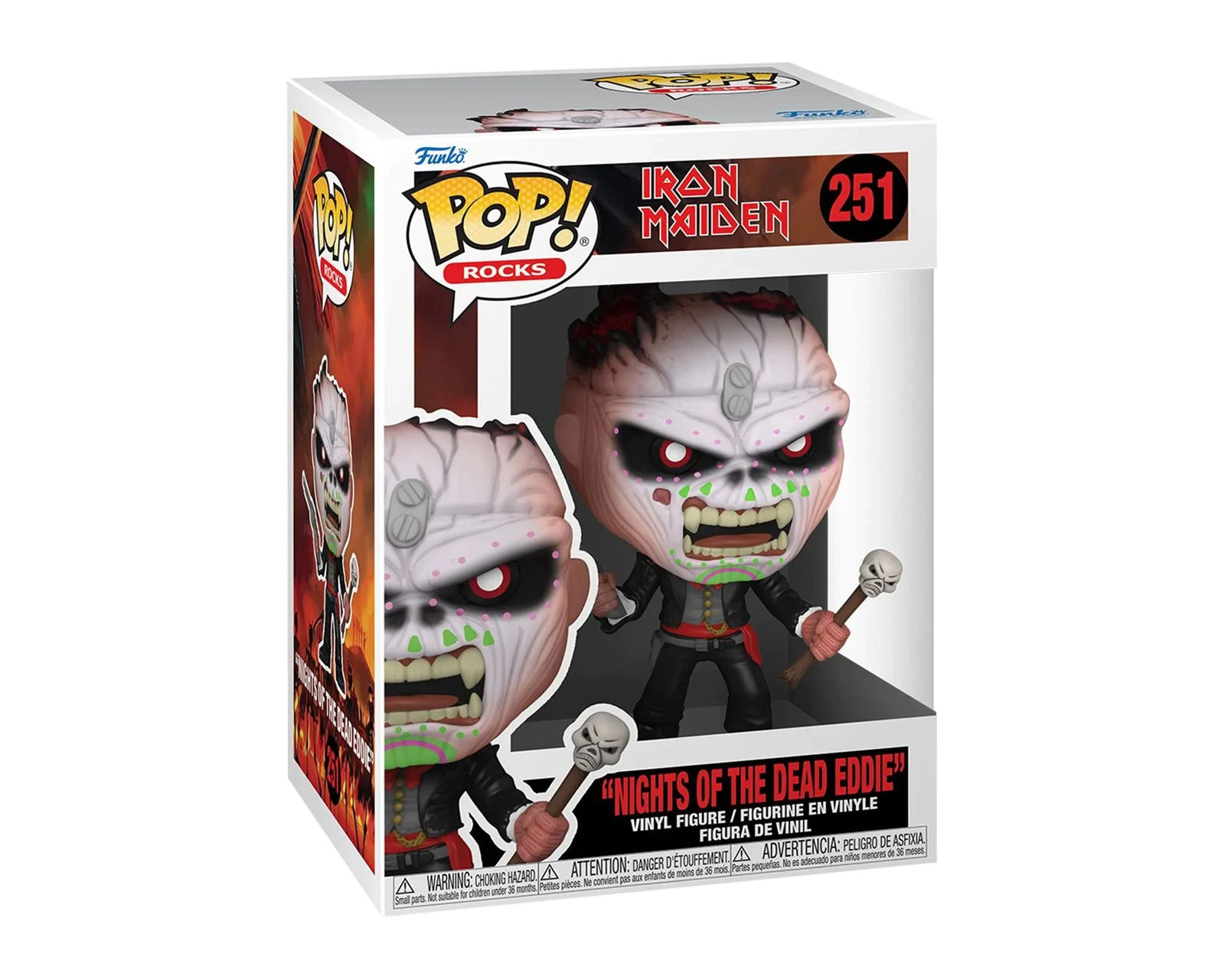 Foto 2 | Funko Pop Rocks: Iron Maiden Nights Of The Dead Eddie 251