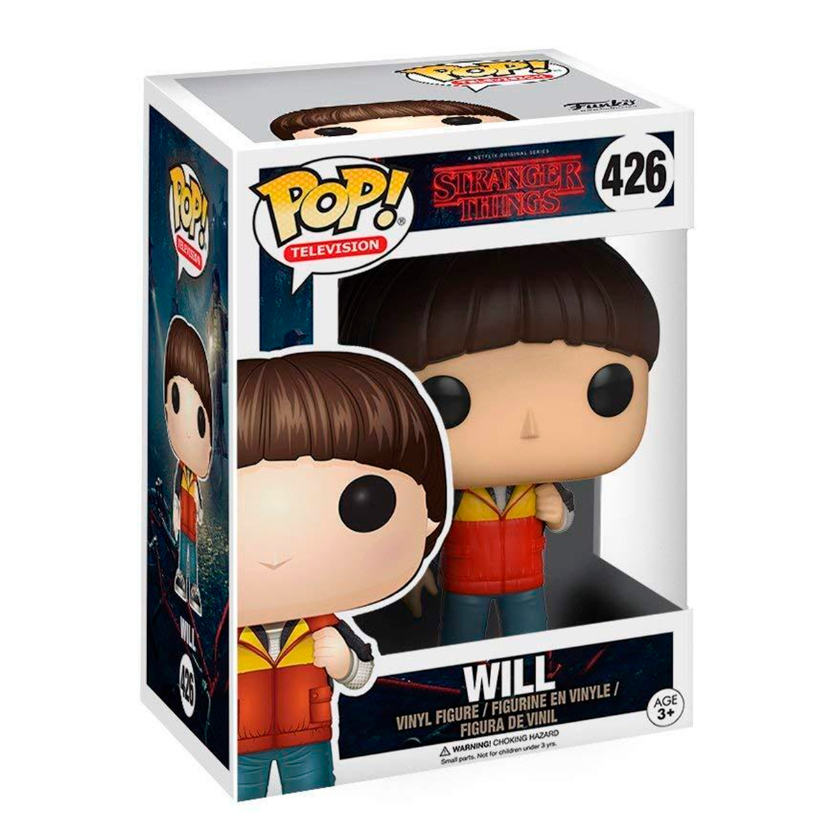 Foto 3 pulgar | Will Byers 426 Stranger Things Serie Netflix Funko Pop