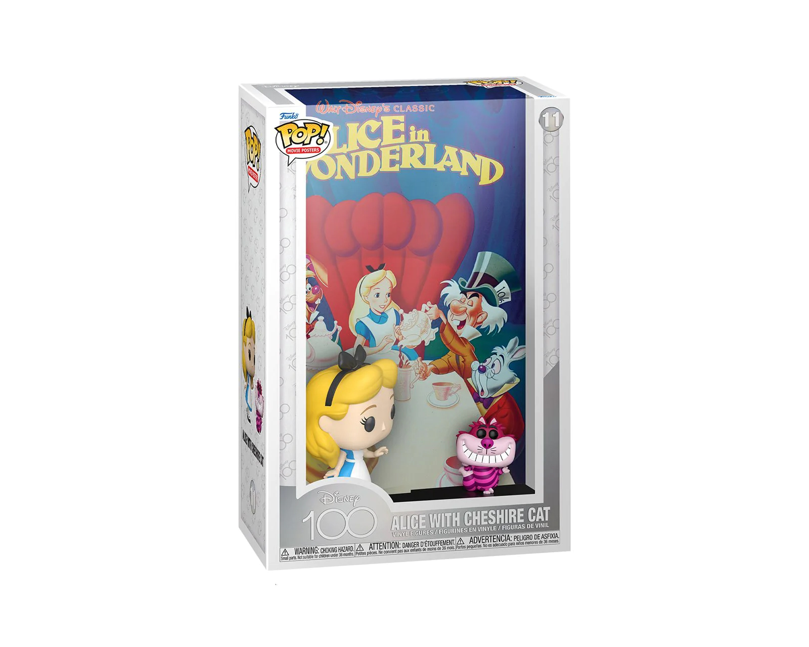 Foto 3 pulgar | Funko Pop: Disney 100  Alice With Cheshire Cat 11