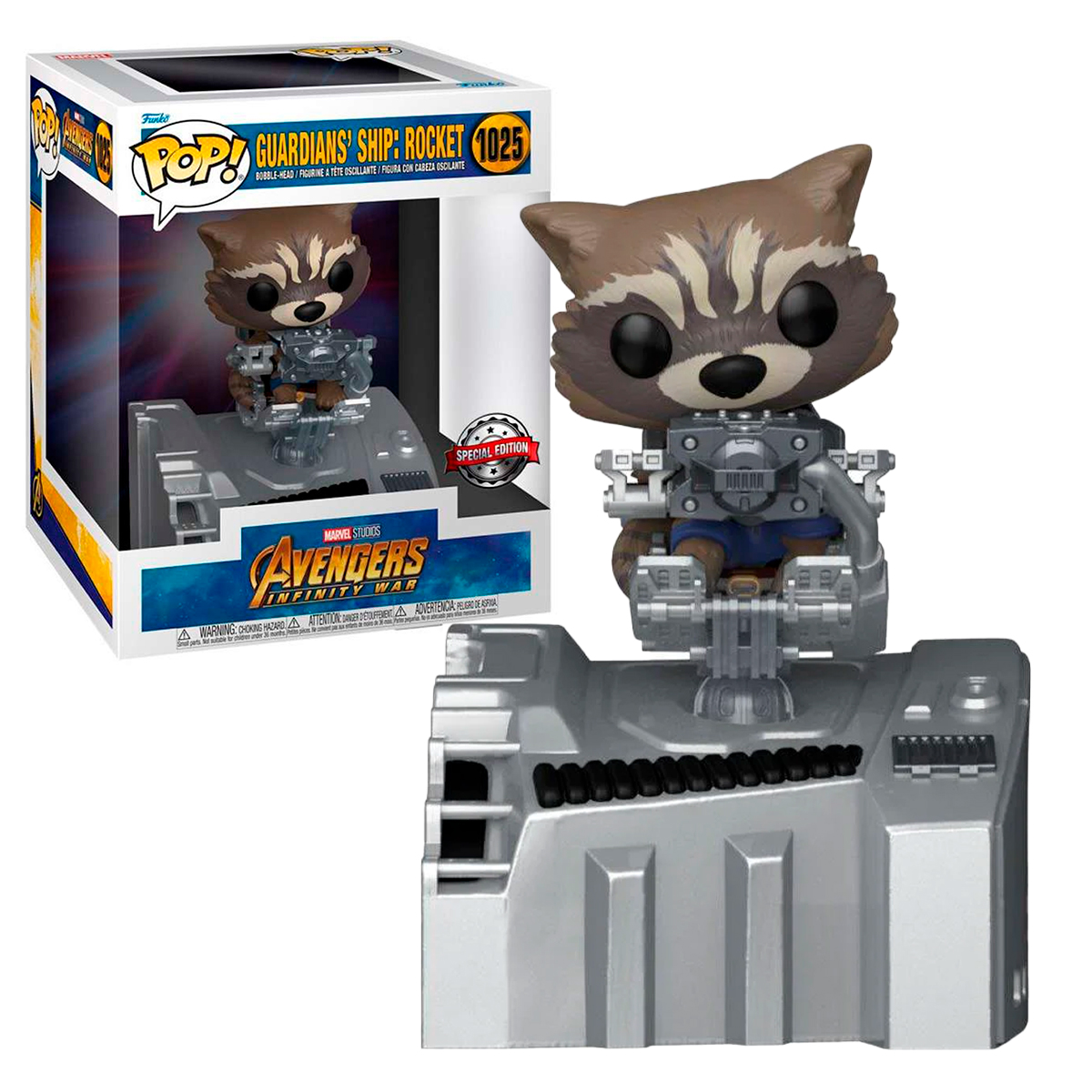 Foto 3 | Funko Rocket en Nave Guardianes de la Galaxia