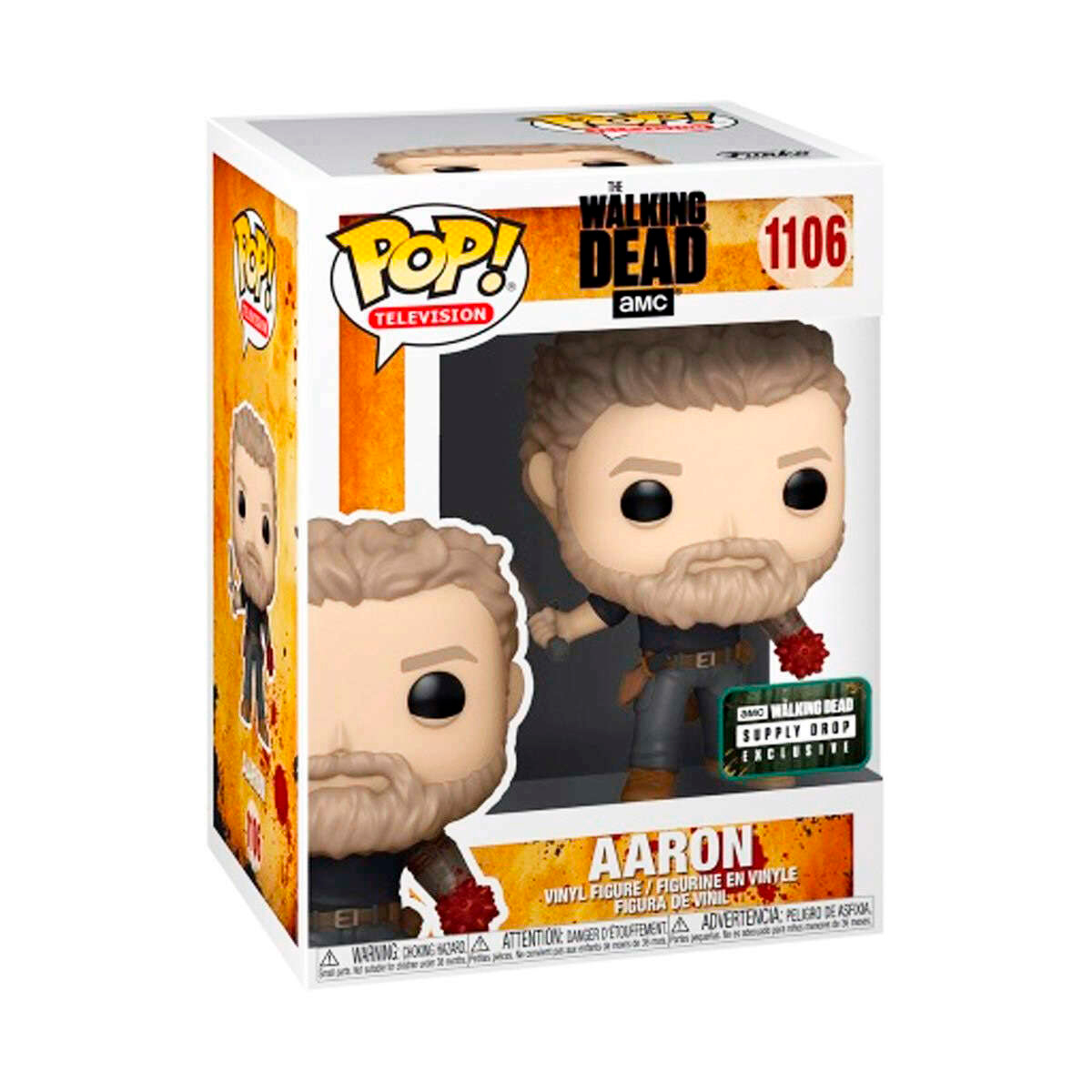 Foto 2 | Funko Pop Aaron 1106 The Walking Dead Serie Amc