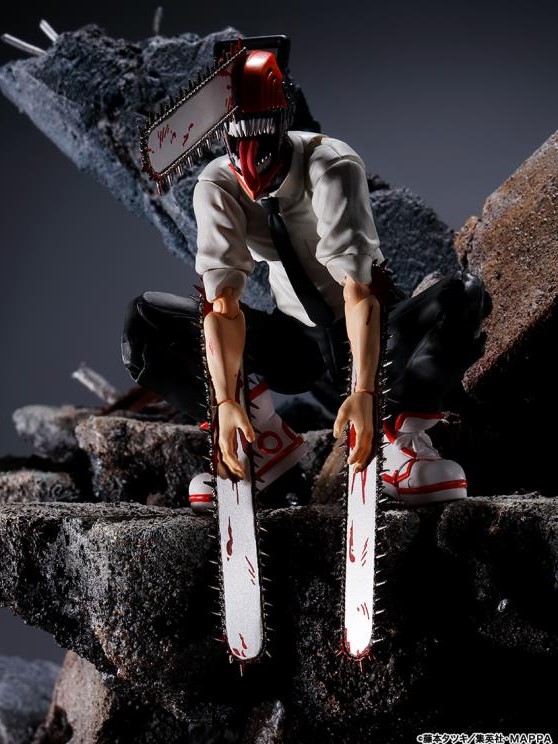 Foto 7 pulgar | Figura Bandai Tamashii Sh Figuarts - Chainsaw Man 15 cm