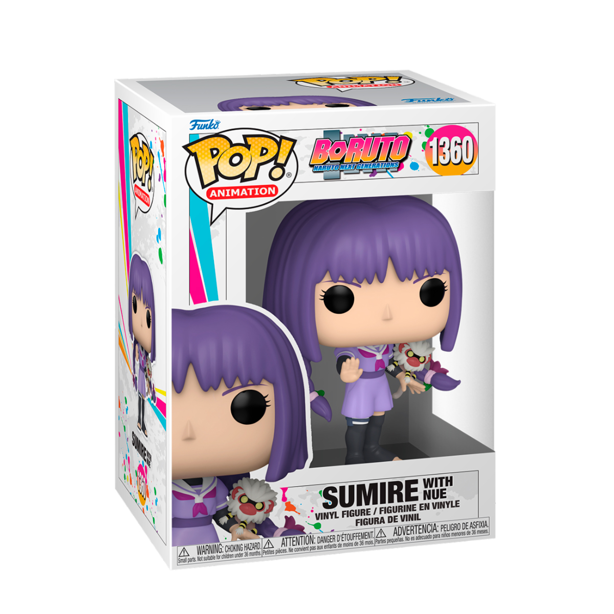 Foto 3 pulgar | Funko Pop Sumire con Nue 1360 Boruto Naruto Siguiente Generación Anime