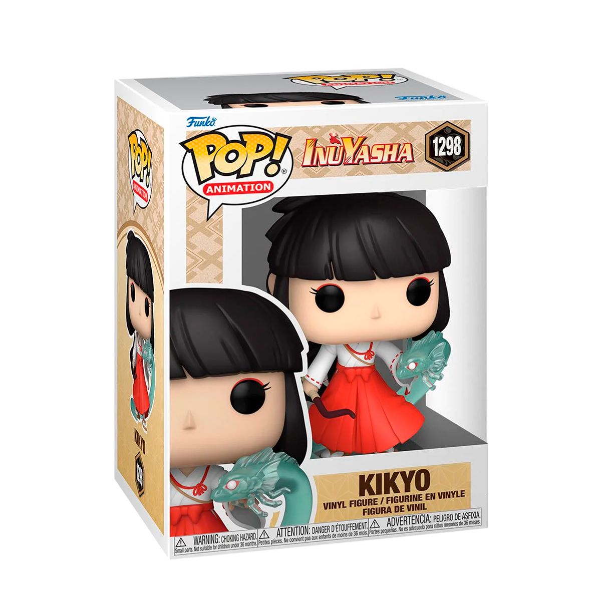 Foto 3 pulgar | Funko Pop Kikyo con Dragon 1298 Inuyasha Anime Manga